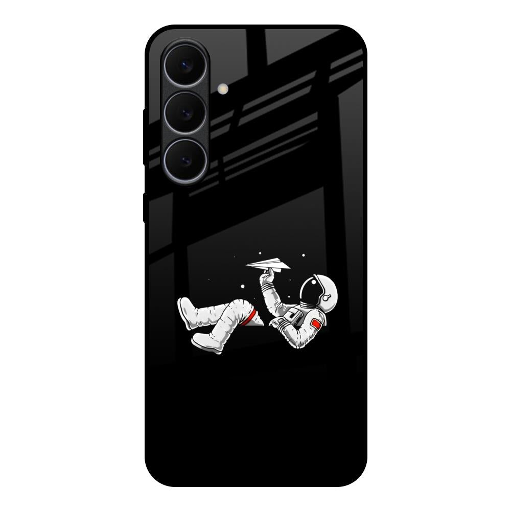 Space Traveller Samsung Galaxy S25 FE 5G Glass Back Cover Online