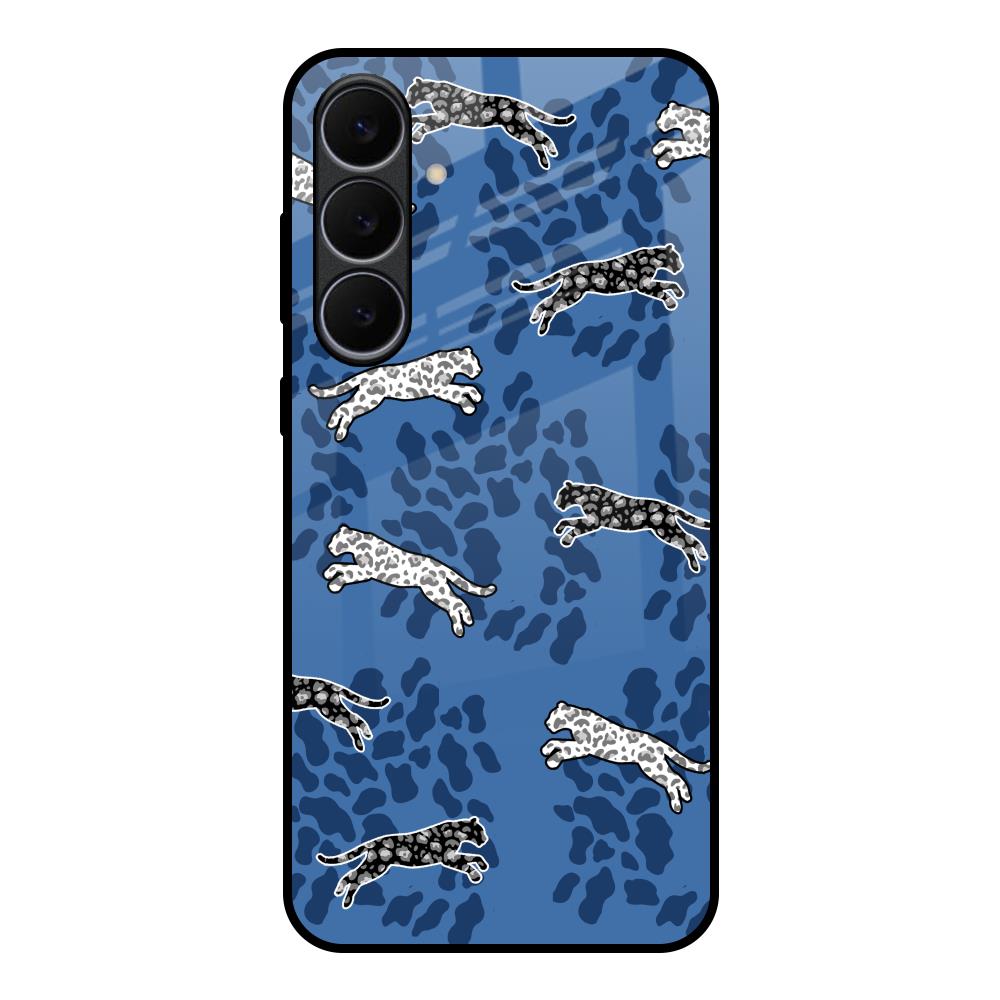 Blue Cheetah Samsung Galaxy S25 FE 5G Glass Back Cover Online