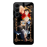 Shanks & Luffy Samsung Galaxy S25 FE 5G Glass Back Cover Online