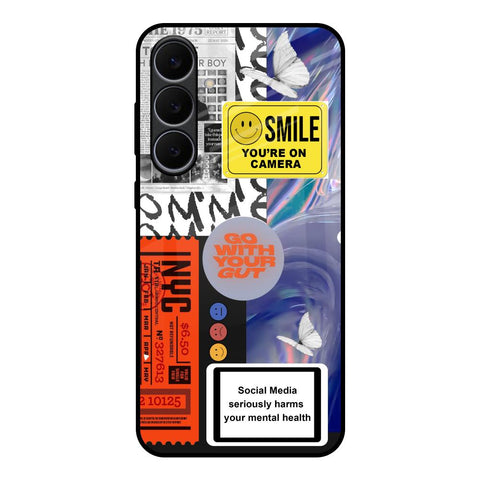 Smile for Camera Samsung Galaxy S25 FE 5G Glass Back Cover Online