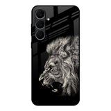 Brave Lion Samsung Galaxy S25 FE 5G Glass Back Cover Online