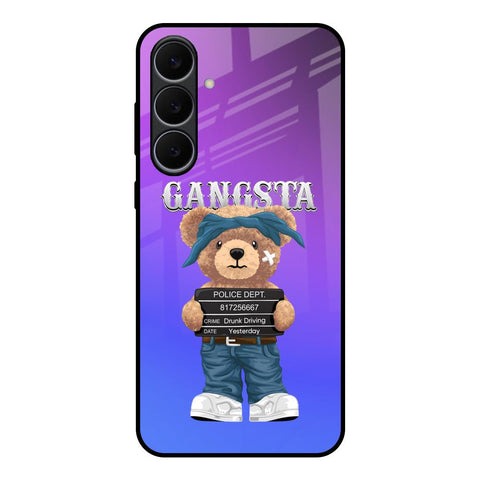 Gangsta Bear Samsung Galaxy S25 FE 5G Glass Back Cover Online