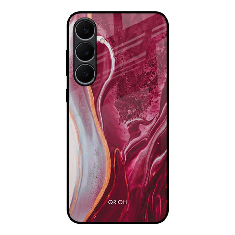 Crimson Ruby Samsung Galaxy S25 FE 5G Glass Back Cover Online