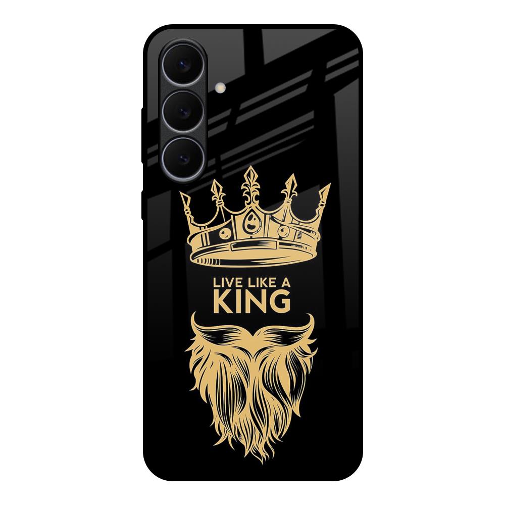 King Life Samsung Galaxy S25 FE 5G Glass Back Cover Online