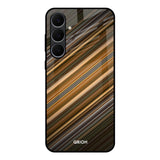 Diagonal Slash Pattern Samsung Galaxy S25 FE 5G Glass Back Cover Online