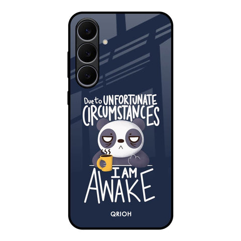 Struggling Panda Samsung Galaxy S25 FE 5G Glass Back Cover Online