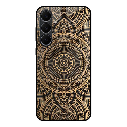 Luxury Mandala Samsung Galaxy S25 FE 5G Glass Back Cover Online