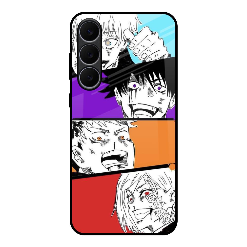 Anime Sketch Samsung Galaxy S25 FE 5G Glass Back Cover Online
