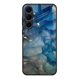 Blue Cool Marble Samsung Galaxy S25 FE 5G Glass Back Cover Online