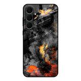 Lava Explode Samsung Galaxy S25 FE 5G Glass Back Cover Online
