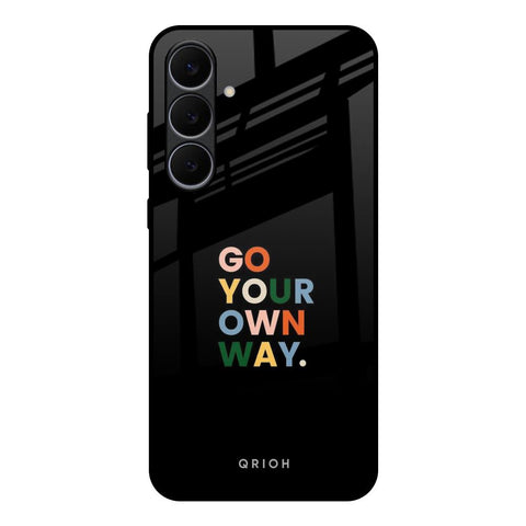Go Your Own Way Samsung Galaxy S25 FE 5G Glass Back Cover Online