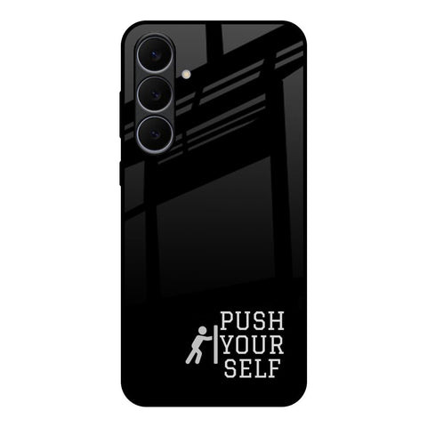 Push Your Self Samsung Galaxy S25 FE 5G Glass Back Cover Online