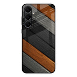 Tri Color Wood Samsung Galaxy S25 FE 5G Glass Back Cover Online