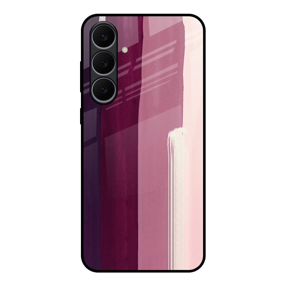 Brush Stroke Art Samsung Galaxy S25 FE 5G Glass Back Cover Online