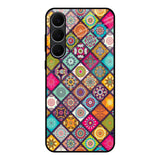 Multicolor Mandala Samsung Galaxy S25 FE 5G Glass Back Cover Online