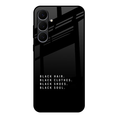 Black Soul Samsung Galaxy S25 FE 5G Glass Back Cover Online