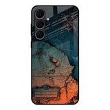 Geographical Map Samsung Galaxy S25 FE 5G Glass Back Cover Online