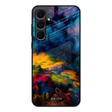 Multicolor Oil Painting Samsung Galaxy S25 FE 5G Glass Back Cover Online