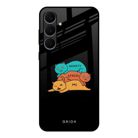 Anxiety Stress Samsung Galaxy S25 FE 5G Glass Back Cover Online
