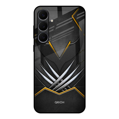 Black Warrior Samsung Galaxy S25 FE 5G Glass Back Cover Online