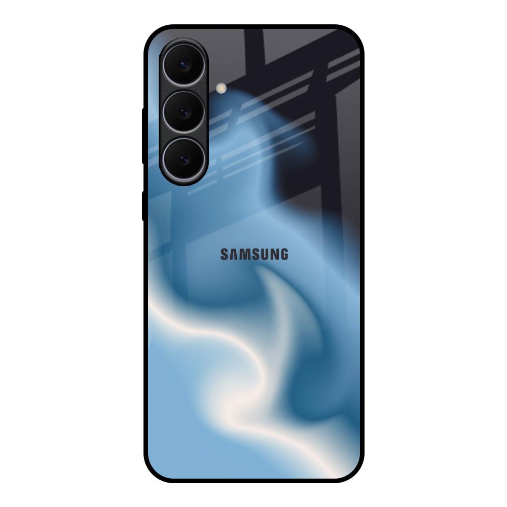 Blue Waves Samsung Galaxy S25 FE 5G Glass Back Cover Online