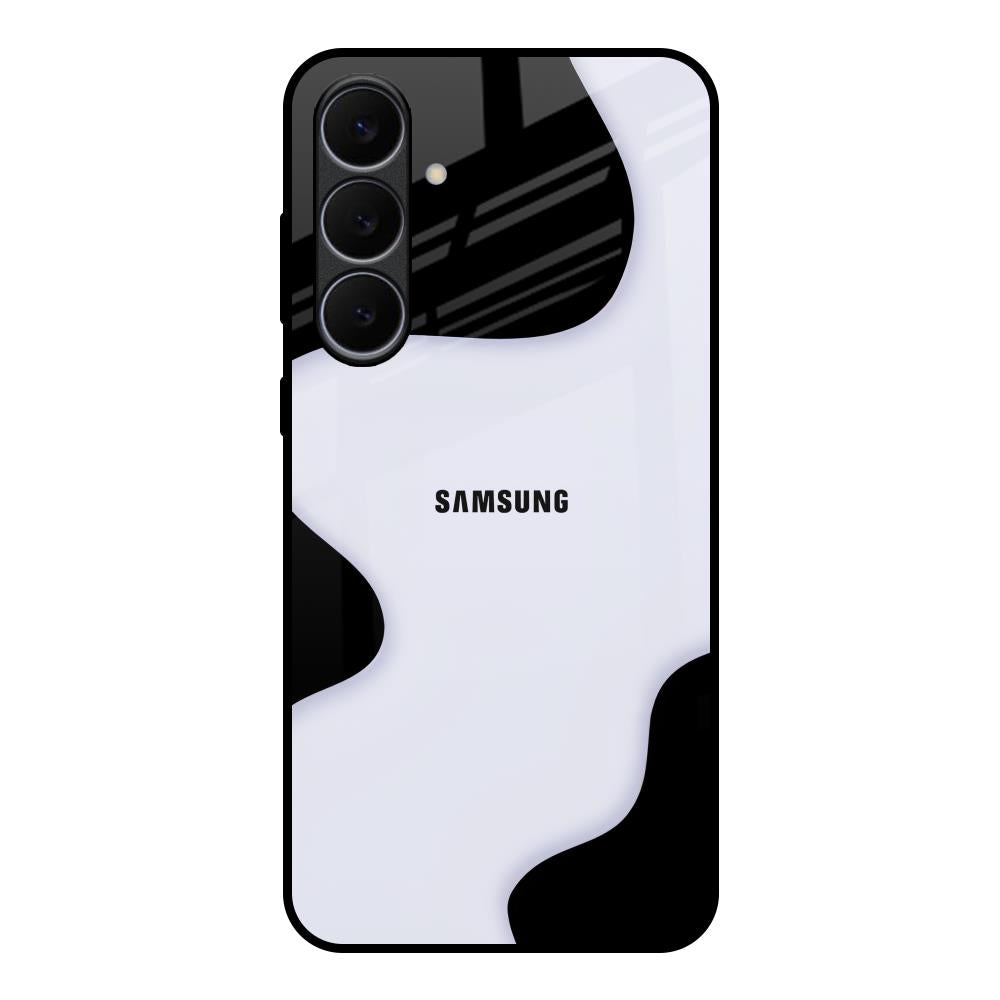 Wheat Cream Wavy Samsung Galaxy S25 FE 5G Glass Back Cover Online