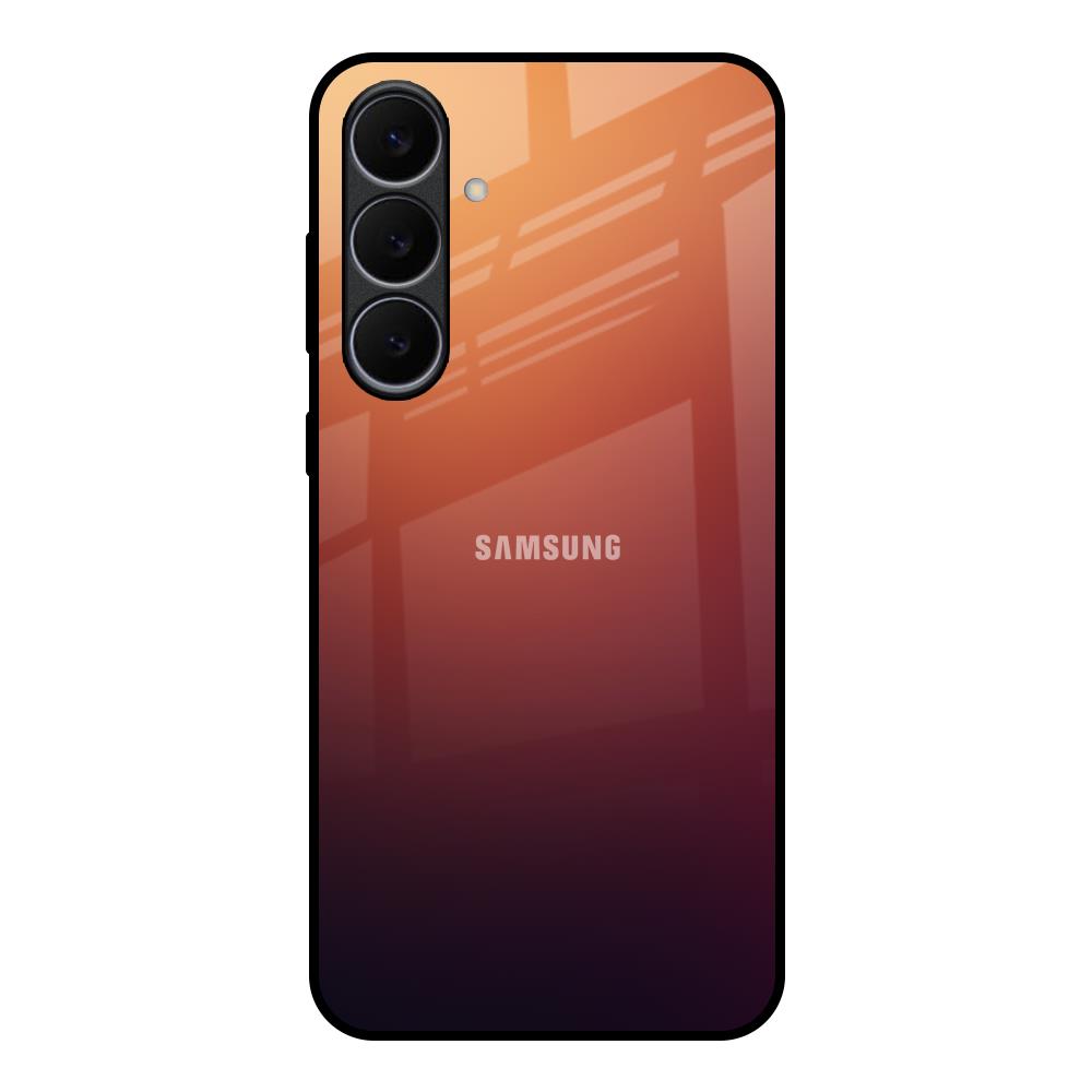 Sunset Background Samsung Galaxy S25 FE 5G Glass Back Cover Online