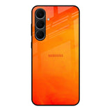 Tangy Orange Samsung Galaxy S25 FE 5G Glass Back Cover Online
