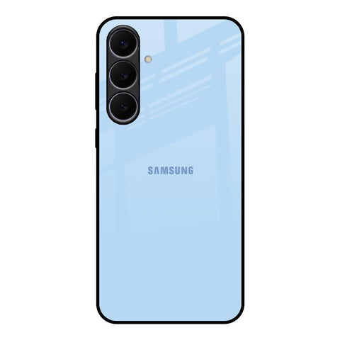 Pastel Sky Blue Samsung Galaxy S25 FE 5G Glass Back Cover Online