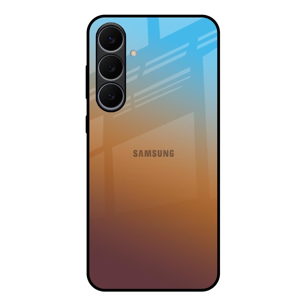 Rich Brown Samsung Galaxy S25 FE 5G Glass Back Cover Online