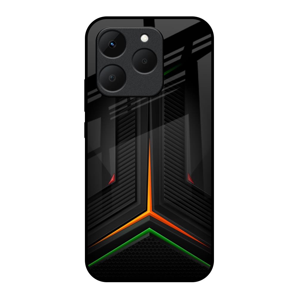 Modern Ultra Chevron Realme 15T 5G Glass Back Cover Online