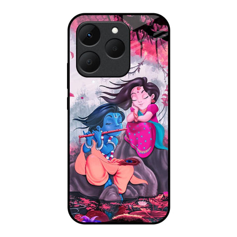 Radha Krishna Art Realme 15T 5G Glass Back Cover Online