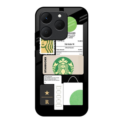 Coffee Latte Realme 15T 5G Glass Back Cover Online