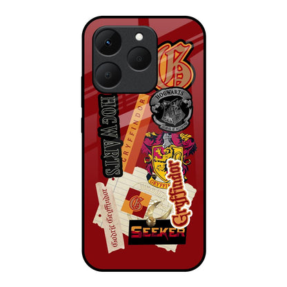 Gryffindor Realme 15T 5G Glass Back Cover Online
