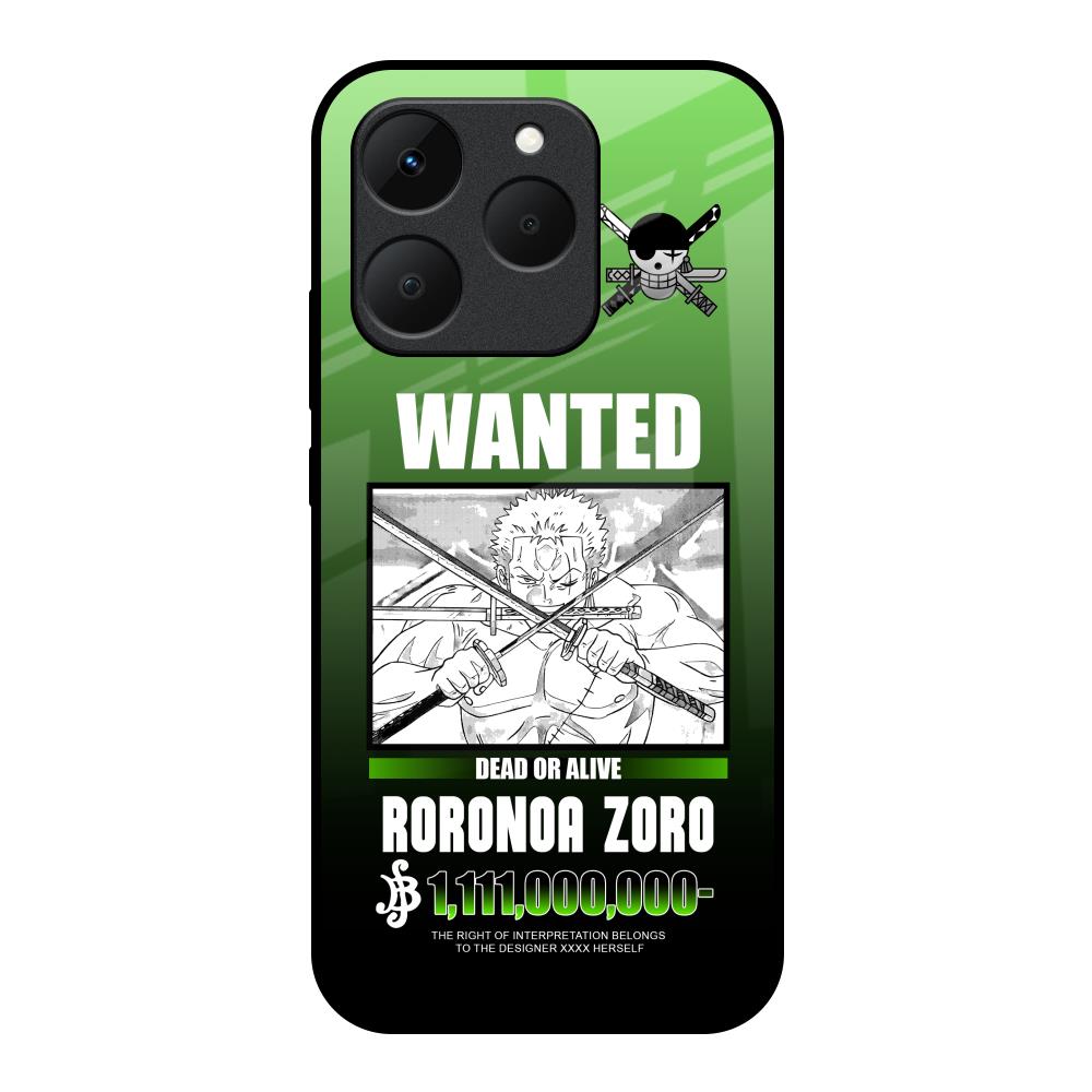 Zoro Wanted Realme 15T 5G Glass Back Cover Online
