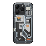 Retro Futuristic Realme 15T 5G Glass Back Cover Online