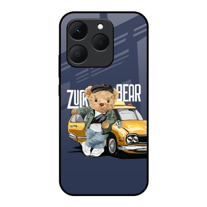 Adventurous Bear Realme 15T 5G Glass Back Cover Online