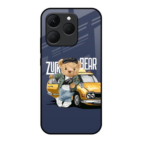 Adventurous Bear Realme 15T 5G Glass Back Cover Online