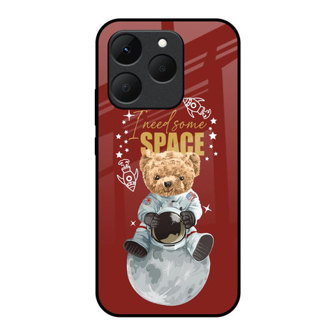 Astronaut Bear Realme 15T 5G Glass Back Cover Online