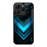 Vertical Blue Arrow Realme 15T 5G Glass Back Cover Online
