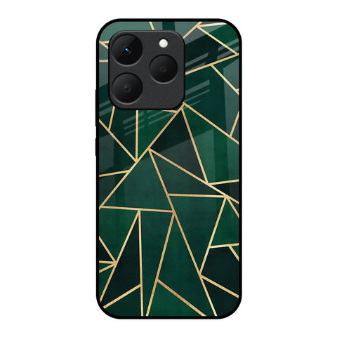 Abstract Green Realme 15T 5G Glass Back Cover Online
