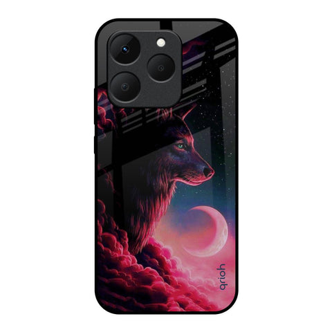 Moon Wolf Realme 15T 5G Glass Back Cover Online