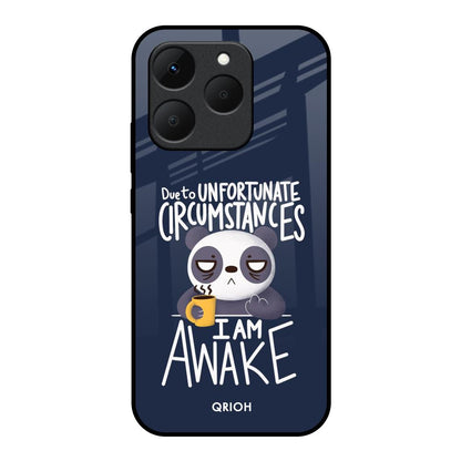 Struggling Panda Realme 15T 5G Glass Back Cover Online