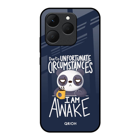 Struggling Panda Realme 15T 5G Glass Back Cover Online