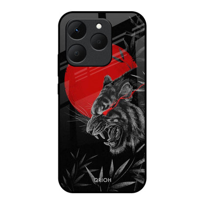 Red Moon Tiger Realme 15T 5G Glass Back Cover Online