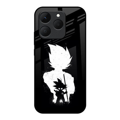 Monochrome Goku Realme 15T 5G Glass Back Cover Online