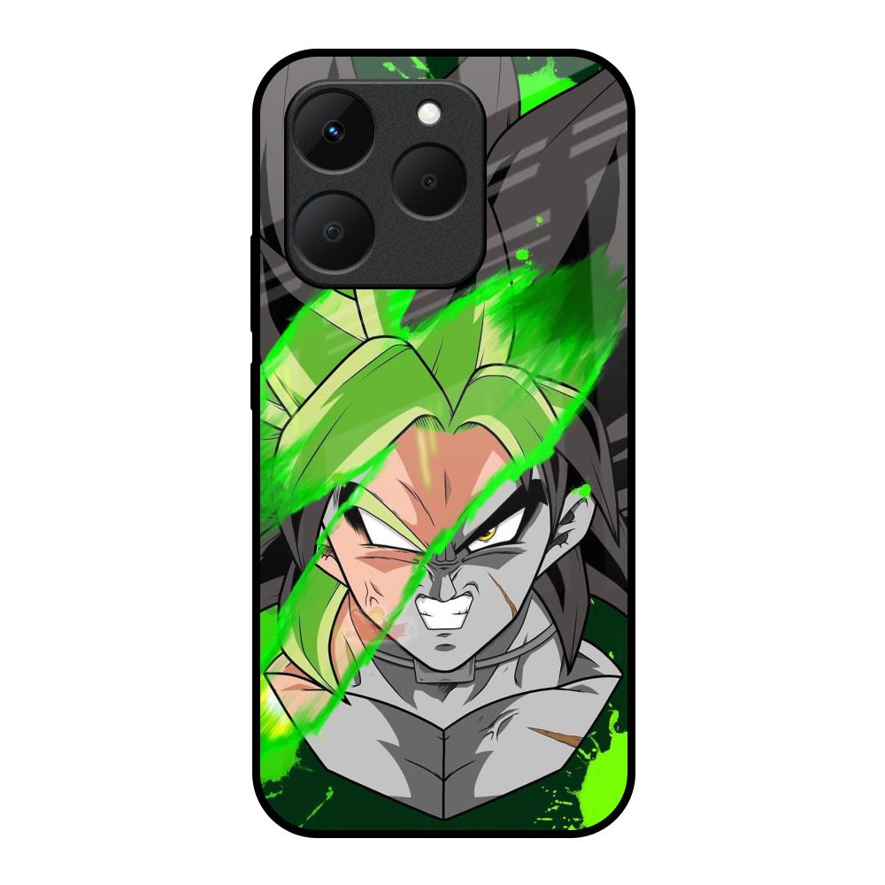 Anime Green Splash Realme 15T 5G Glass Back Cover Online