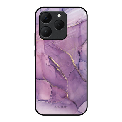 Purple Gold Marble Realme 15T 5G Glass Back Cover Online