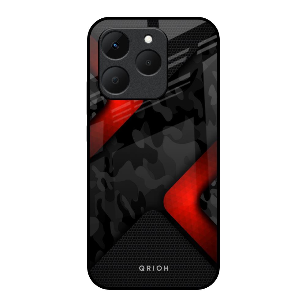 Modern Camo Abstract Realme 15T 5G Glass Back Cover Online