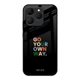 Go Your Own Way Realme 15T 5G Glass Back Cover Online